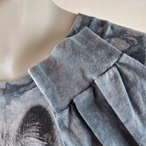 The Mountain T Shirt Men 2XL Blue 2013 Collin Bogle Wolf Big Face Tie Dye Nature - Picture 6 of 9